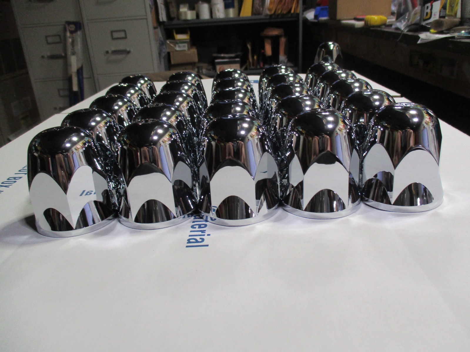 25 Per Lot, Genuine Alcoa Hex Lug Nut Cover ALU 001821, 1-1/2″ Hug a Lug