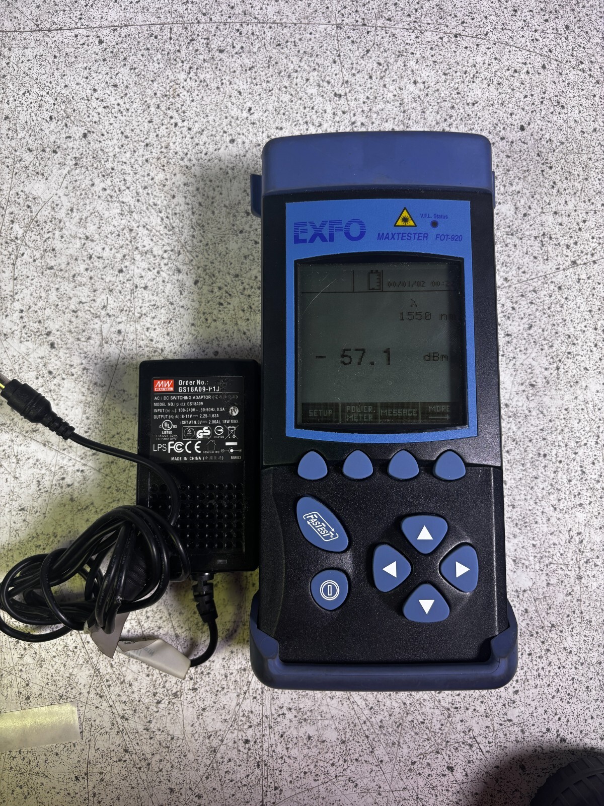 Exfo FOT-923-23BL-EI Fibre Optics Maxtester FOT-920.