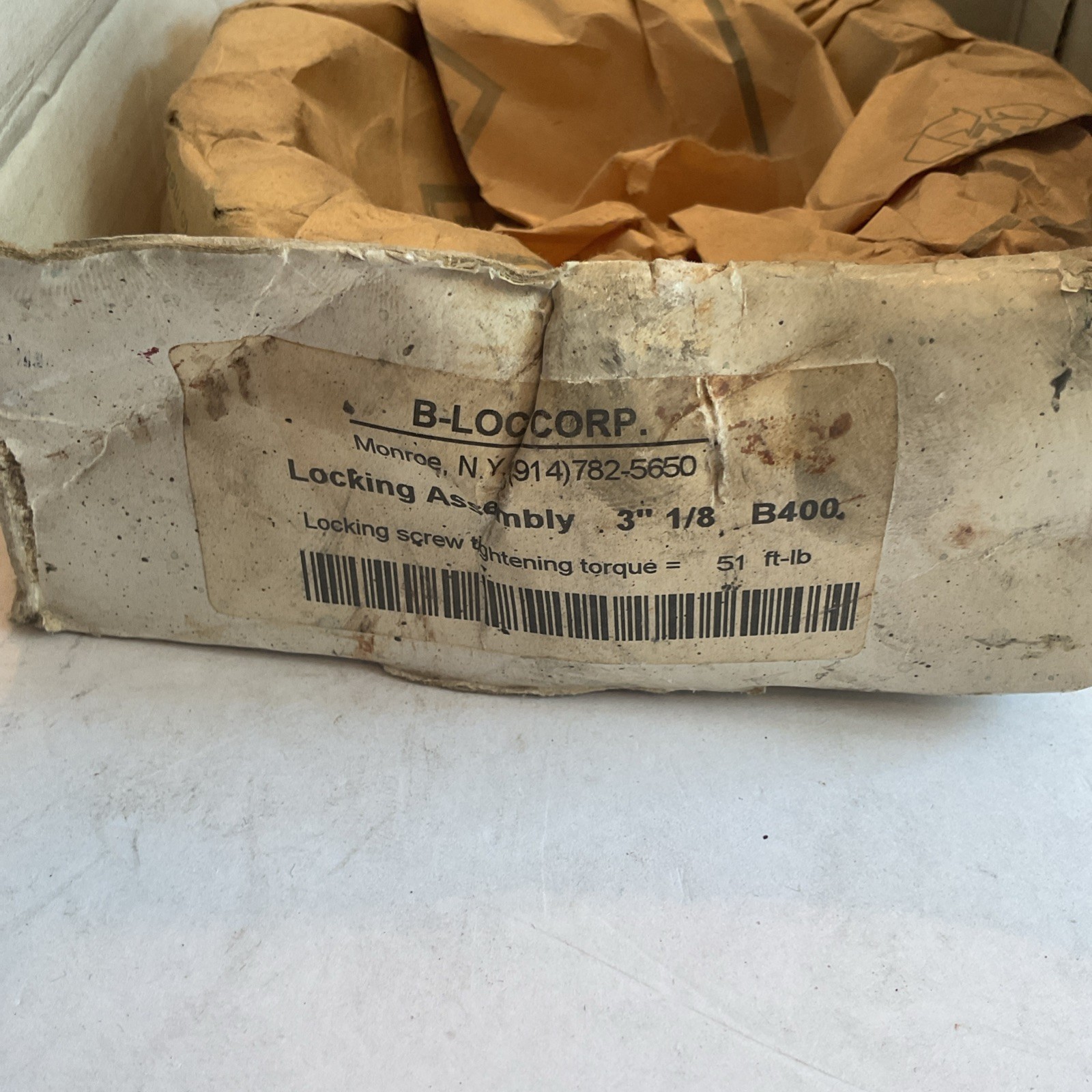 Qty 2 – B400 LOCKING ASSEMBLY – NEW B-LOC CORP 3-1/”8 Locking Assembly