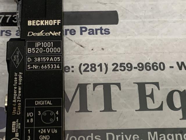 Lot of (5) Beckhoff 8-Channel Digital Input Module – IP1001 w/Warranty