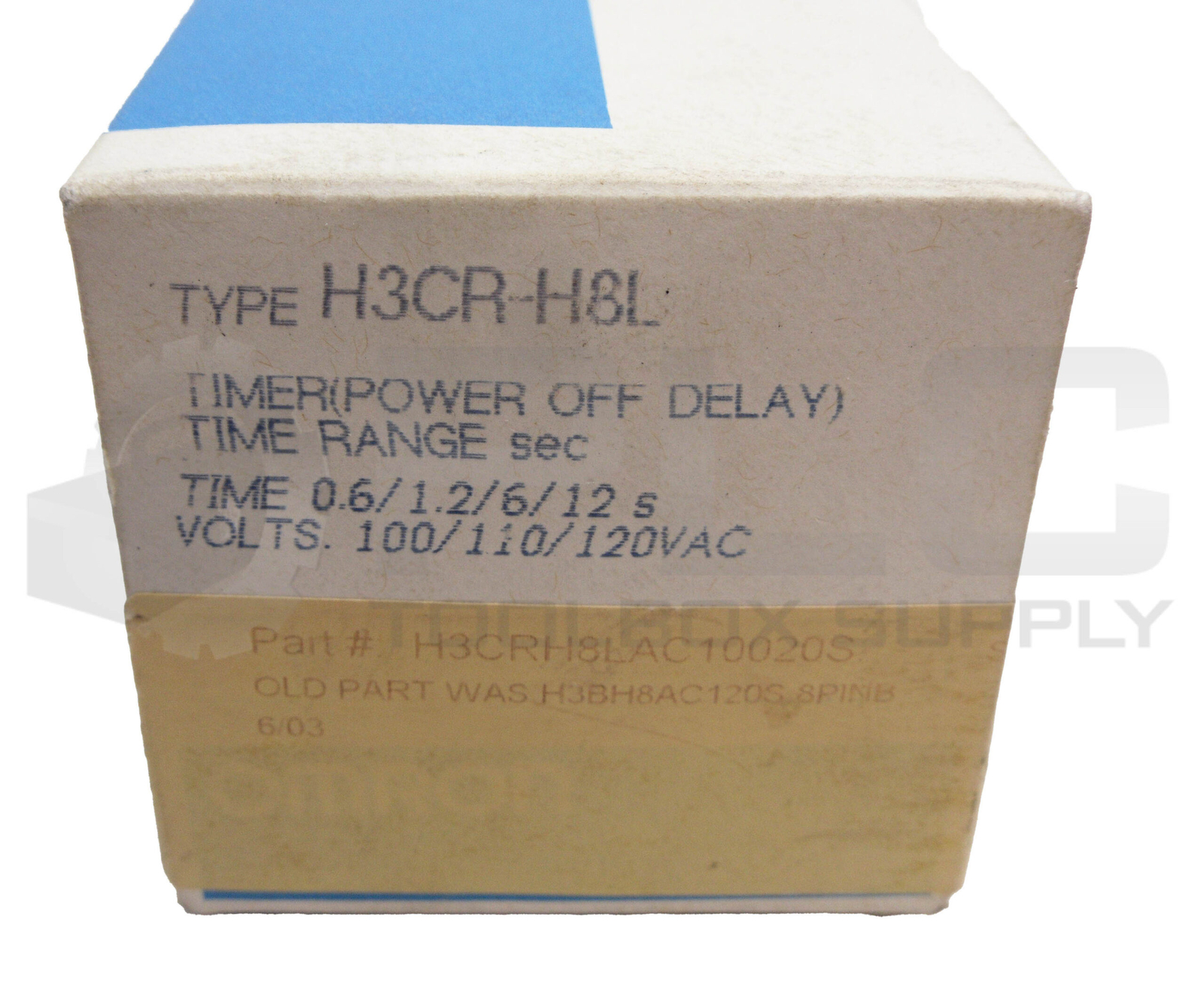 NEW OMRON H3CR-H8L TIMER 0.05S-12S 5A 250VAC 30VDC 50/60HZ H3CR