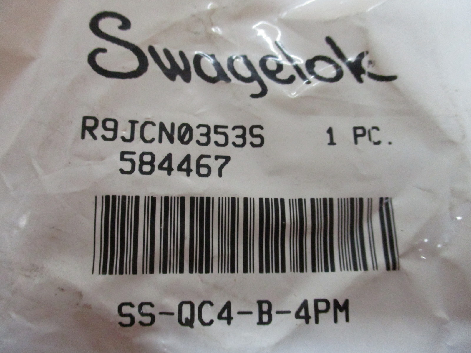 Swagelok SS-QC4-B-4PM Instrumentation Quick Connect Body