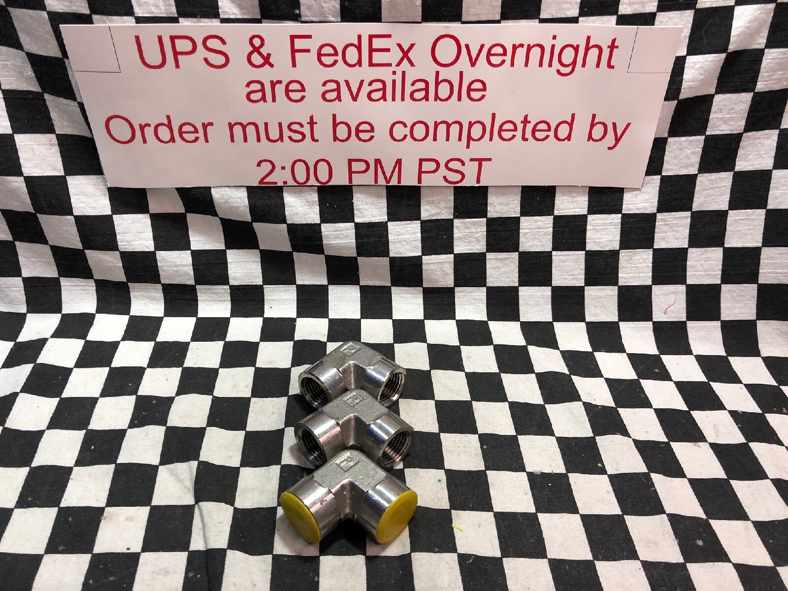 Lot Of 3 PARKER Female Pipe Elbow NPTF / NPTF, 1/2 DD-SS, 1/2 DDSS, SHIPSAMEDAY