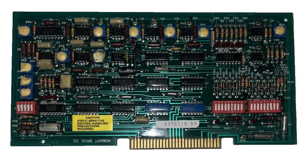 HOBART BROS R375715 R4 PCB BOARD