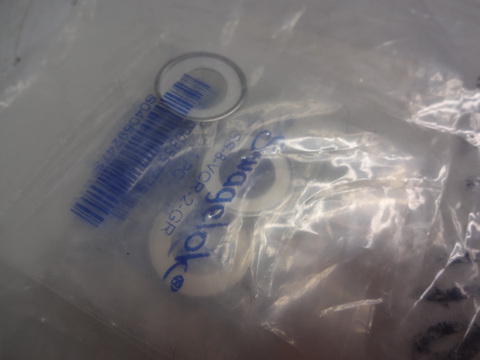 Lot Of 12 Swagelok Ss-8-vcr-2-gr Gasket Retainer 1/2″