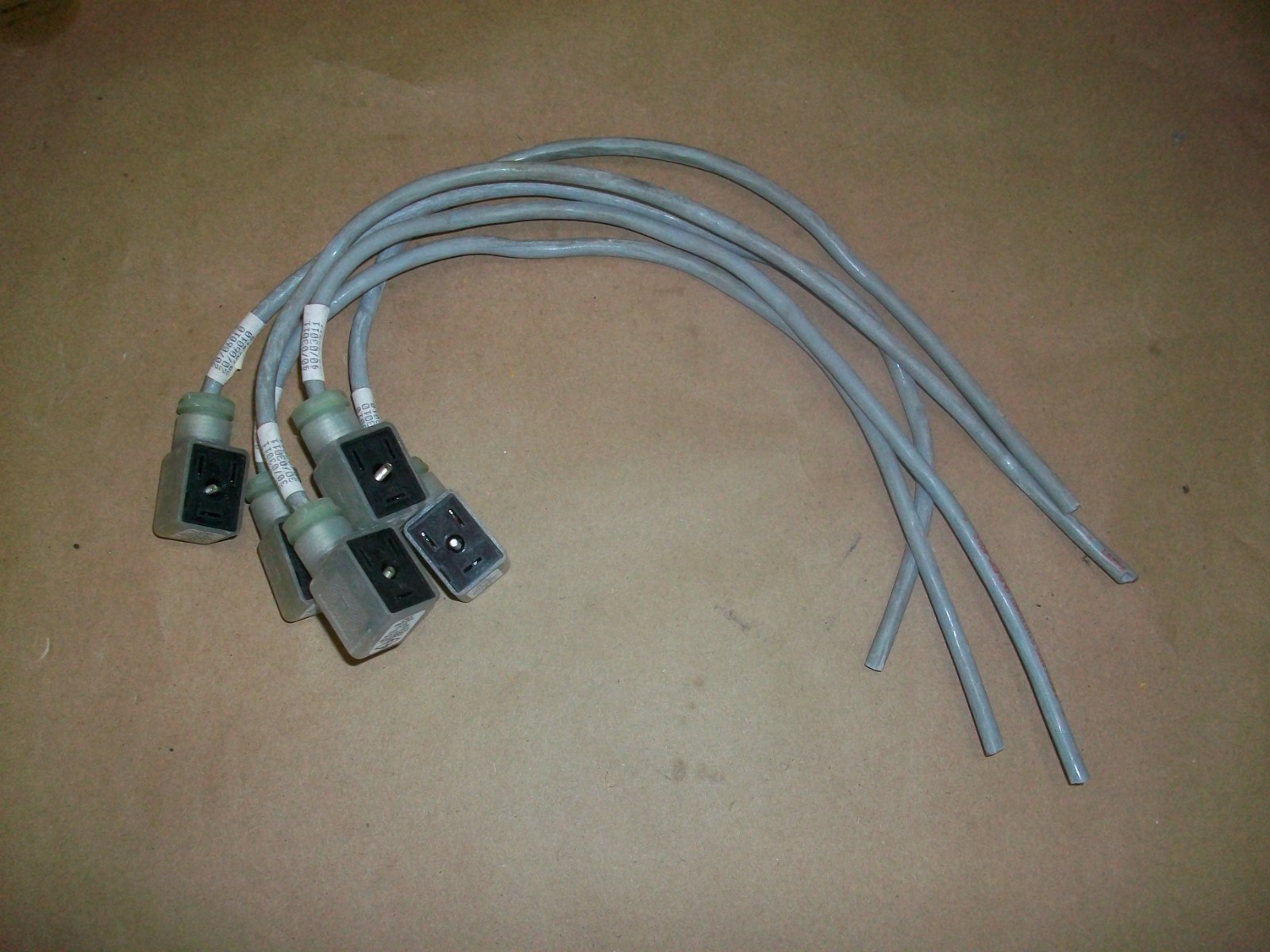 5pc Canfield Solenoid Cable 48-170 15″ USED