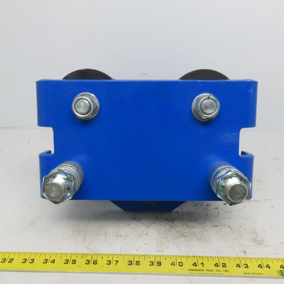 Sarke SP100 Plain Push Trolley 1 Ton Capacity Flange Width: 3.9″ – 5.7″