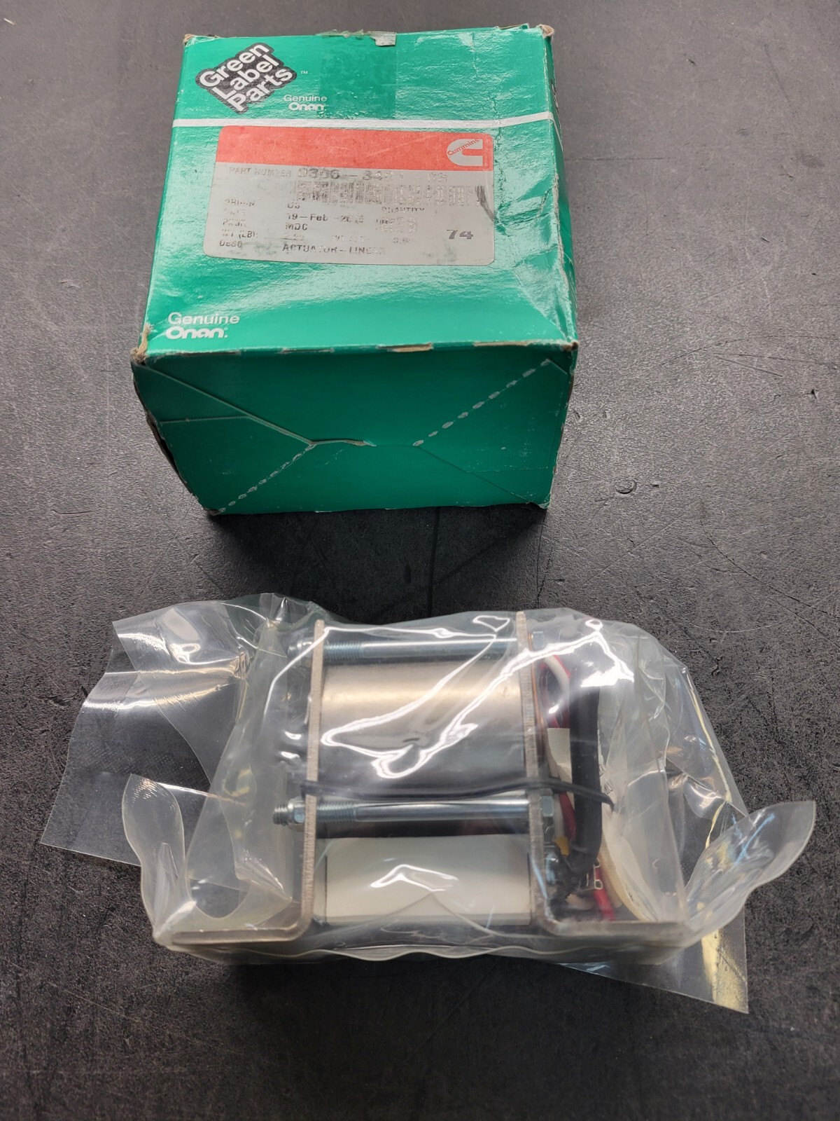 Cummins #0306-3401-03 Linear Actuator.