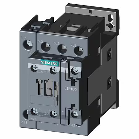 Siemens 3Rt23271ak60 Iec Magnetic Contactor, 1Nc/1No, 110V-120V Ac, 4 P,