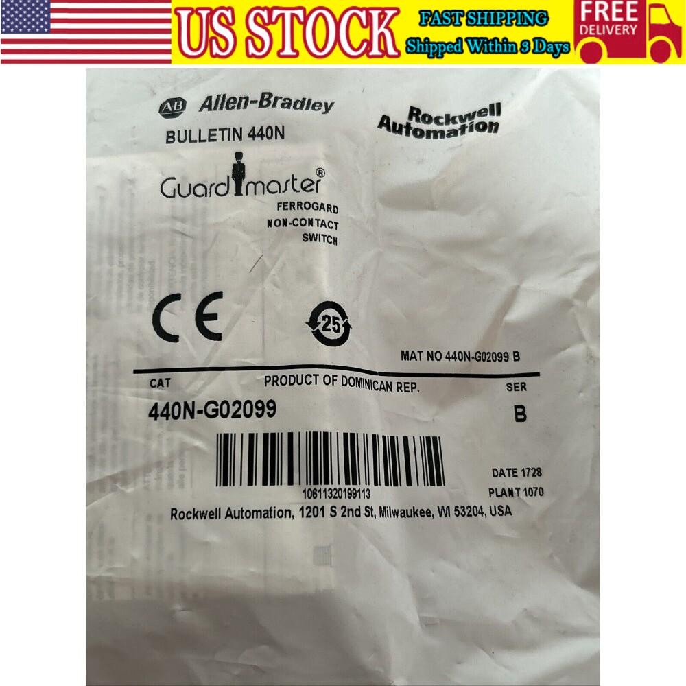 440N-G02099 ALLEN BRADLEY FERROGARD FRS21 RED PLASTIC SWITCH 24VDC US Free Tax