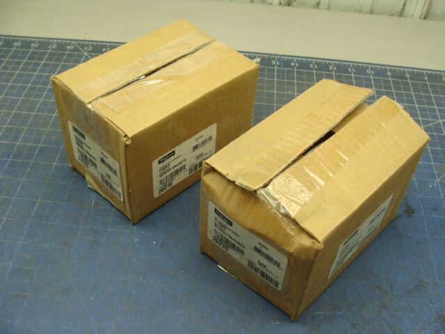 TWO BOXES OF 5 (TOTAL OF 10 BRACKETS) HOFFMAN BARRIER BRACKETS F44BB2C