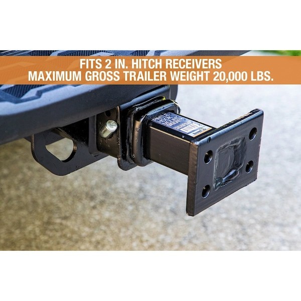 Buyers Products Pm84 Pintle Hook Mount, Gvw 20, 000 Lb.