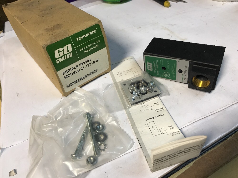 NEW TOPWORX GO LEVERLESS PROXIMITY LIMIT SWITCH 21-17318-00 Fast Shipping