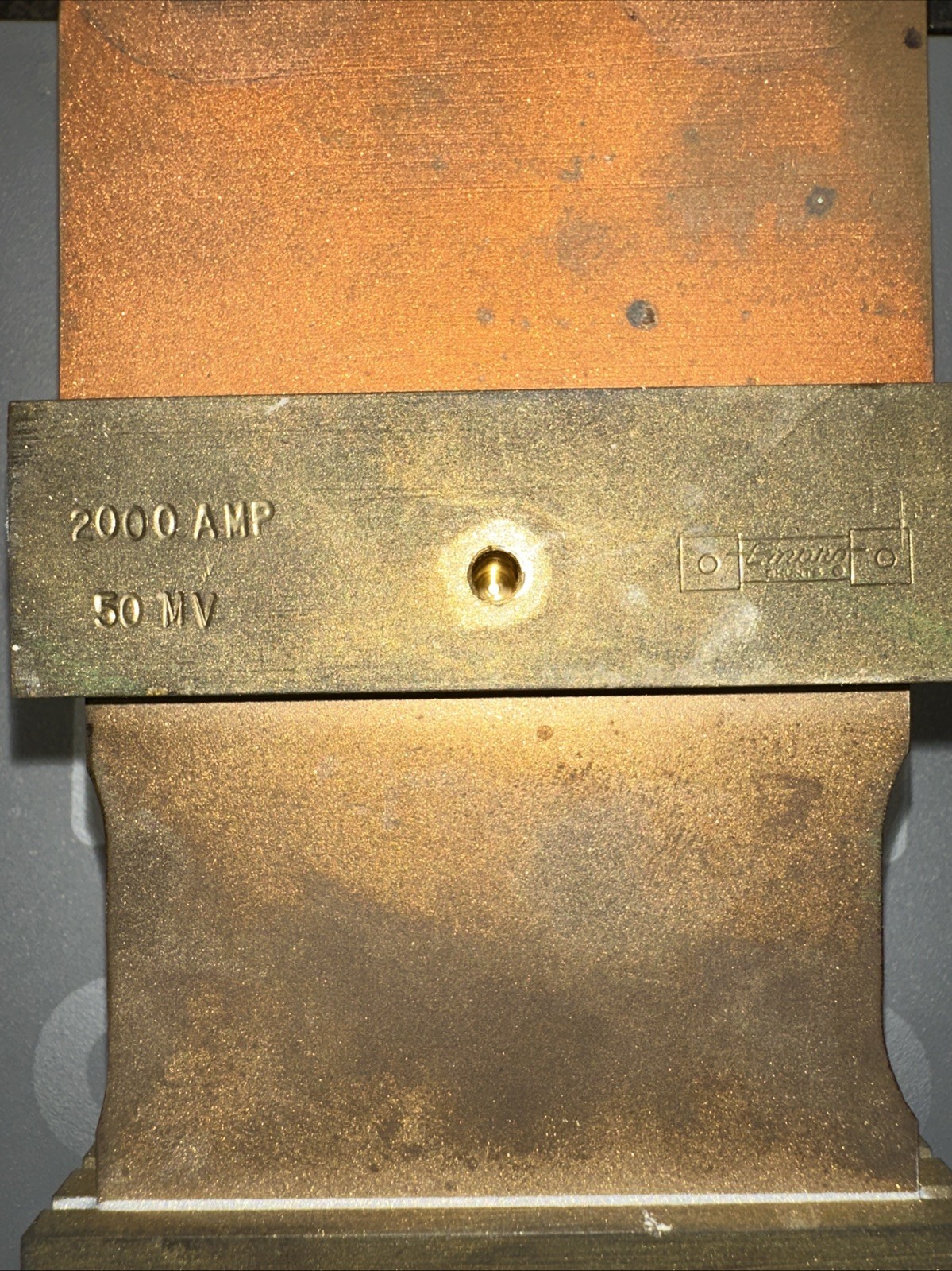 Empro C 2000-50 2000 amp 50mV Busbar Shunt