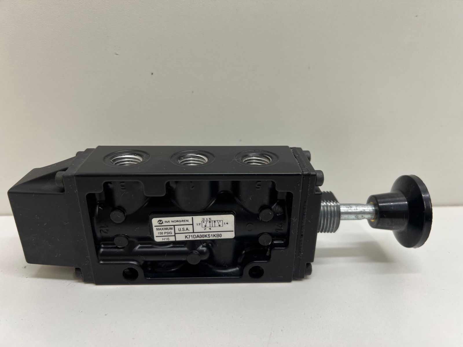GOOD USED! IMI NORGREN 150PSIG AIR CONTROL VALVE K71DA00KS1KB0