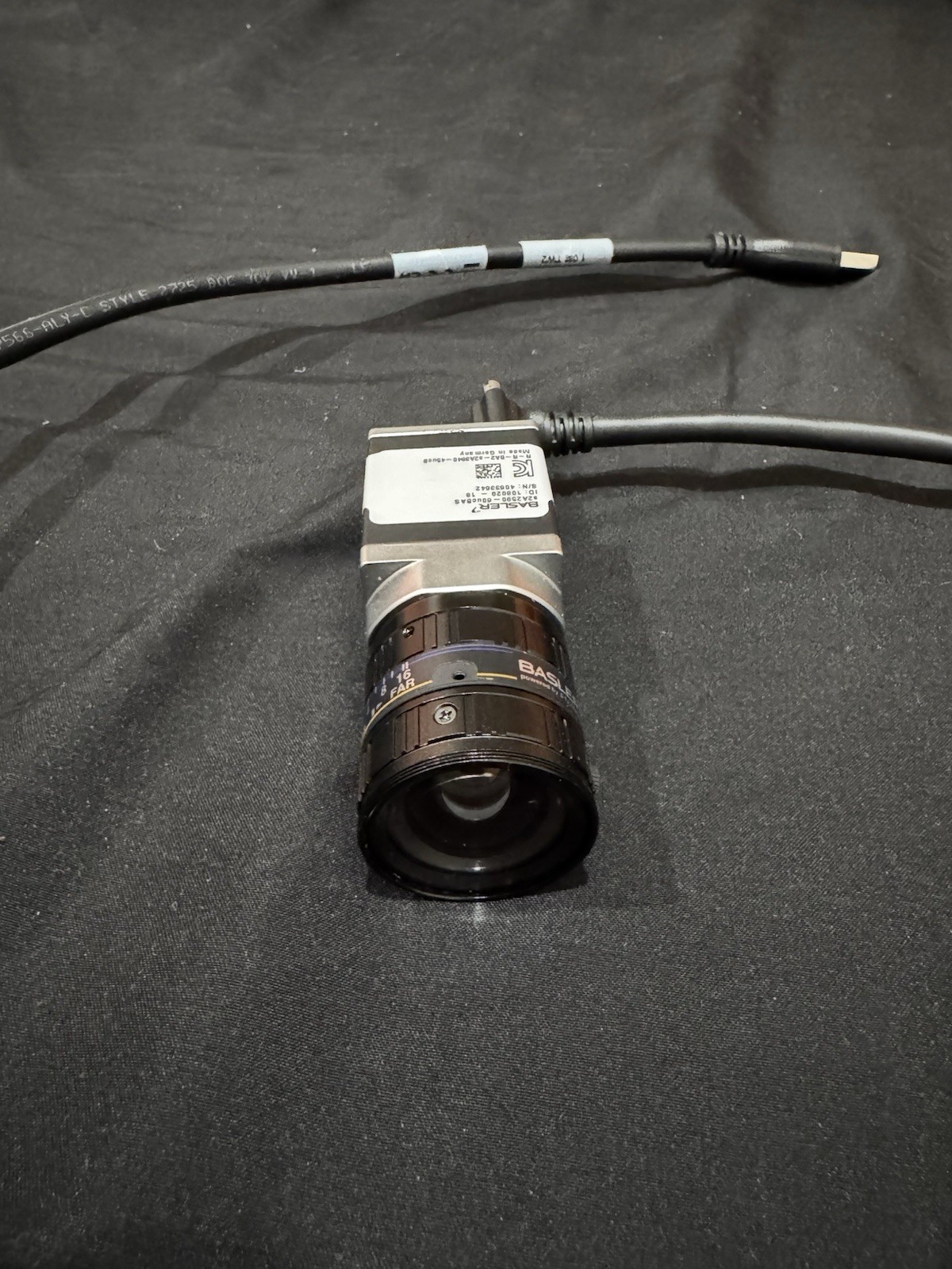 Basler a2A2590-60ucBAS + C125-0618-5M F1.8 f6mm Lens