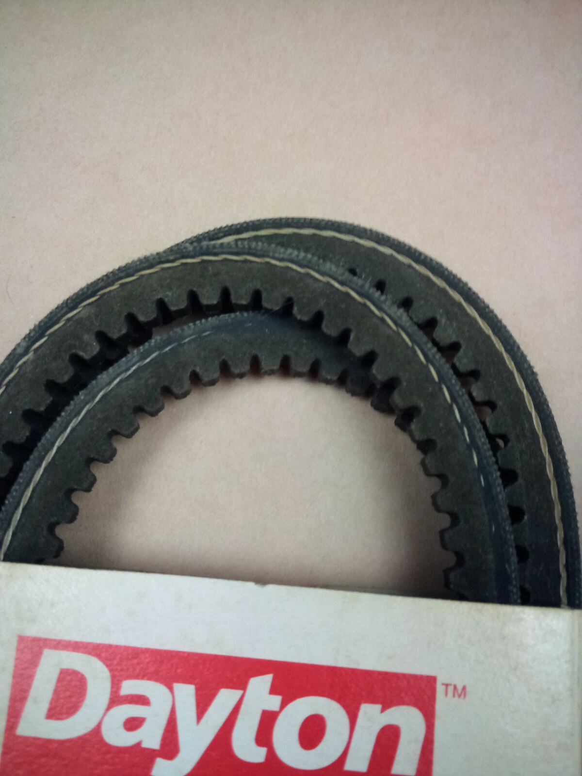 Lot of 2 Dayton multi use V-Belt 3VX710 cogged Dayton paer no. 2L395
