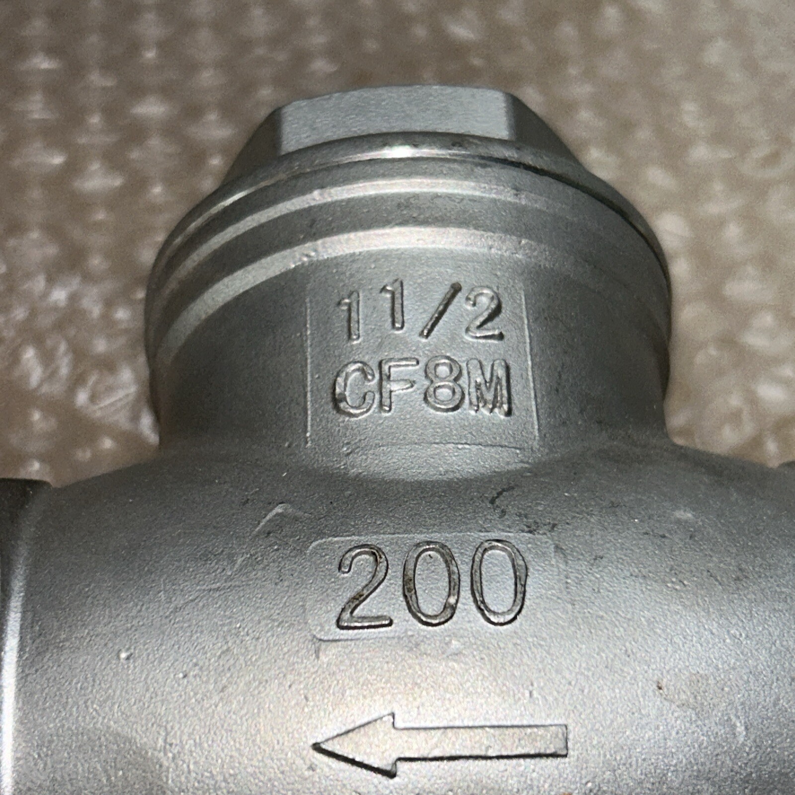 *NEW* Check Valve 1 1/2″ CF8M 200 NNB Fast Shipping! +Warranty!