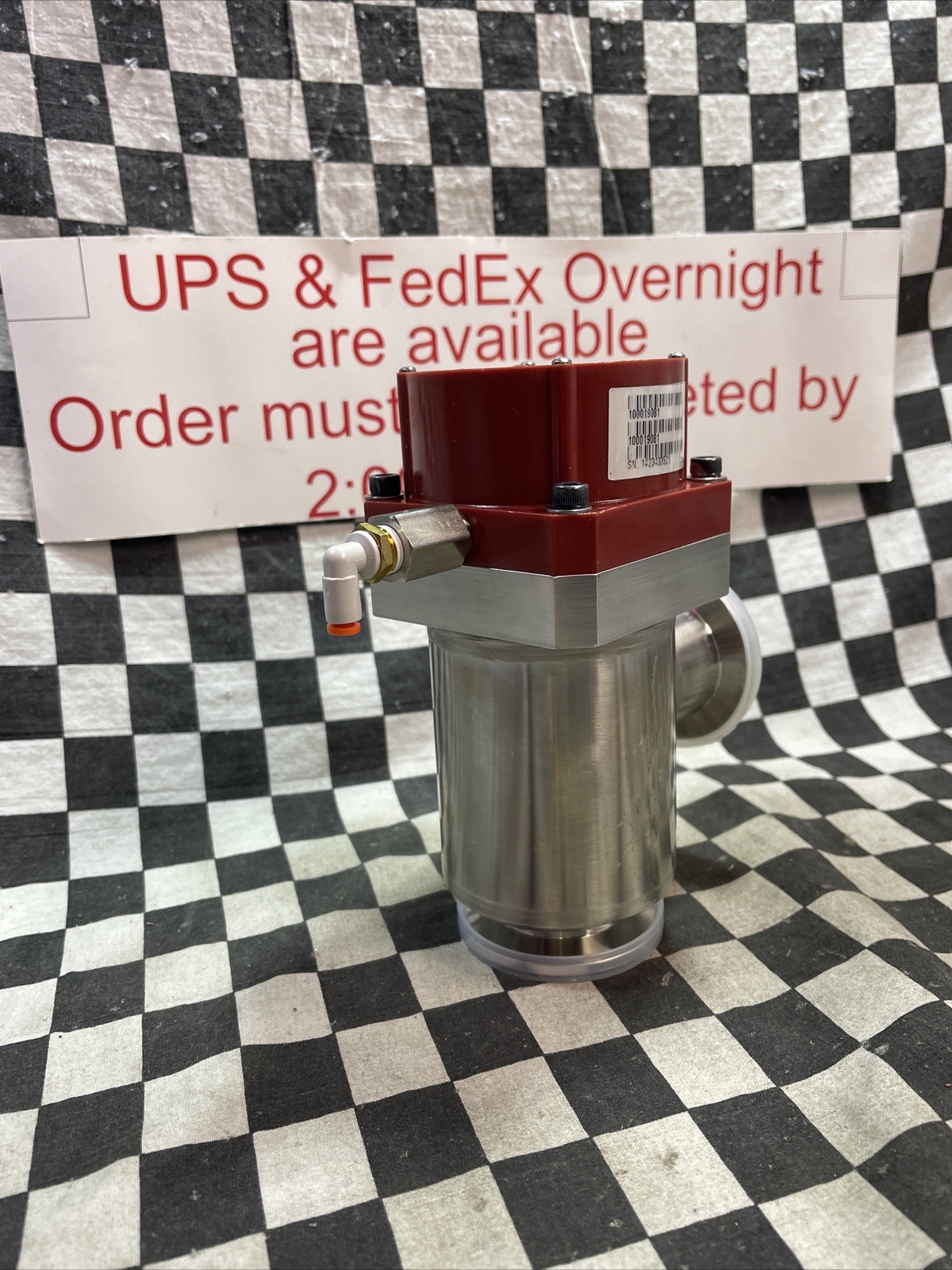 MKS 100019081, ANGLE VALVE KF-40, SHIPSAMEDAY
