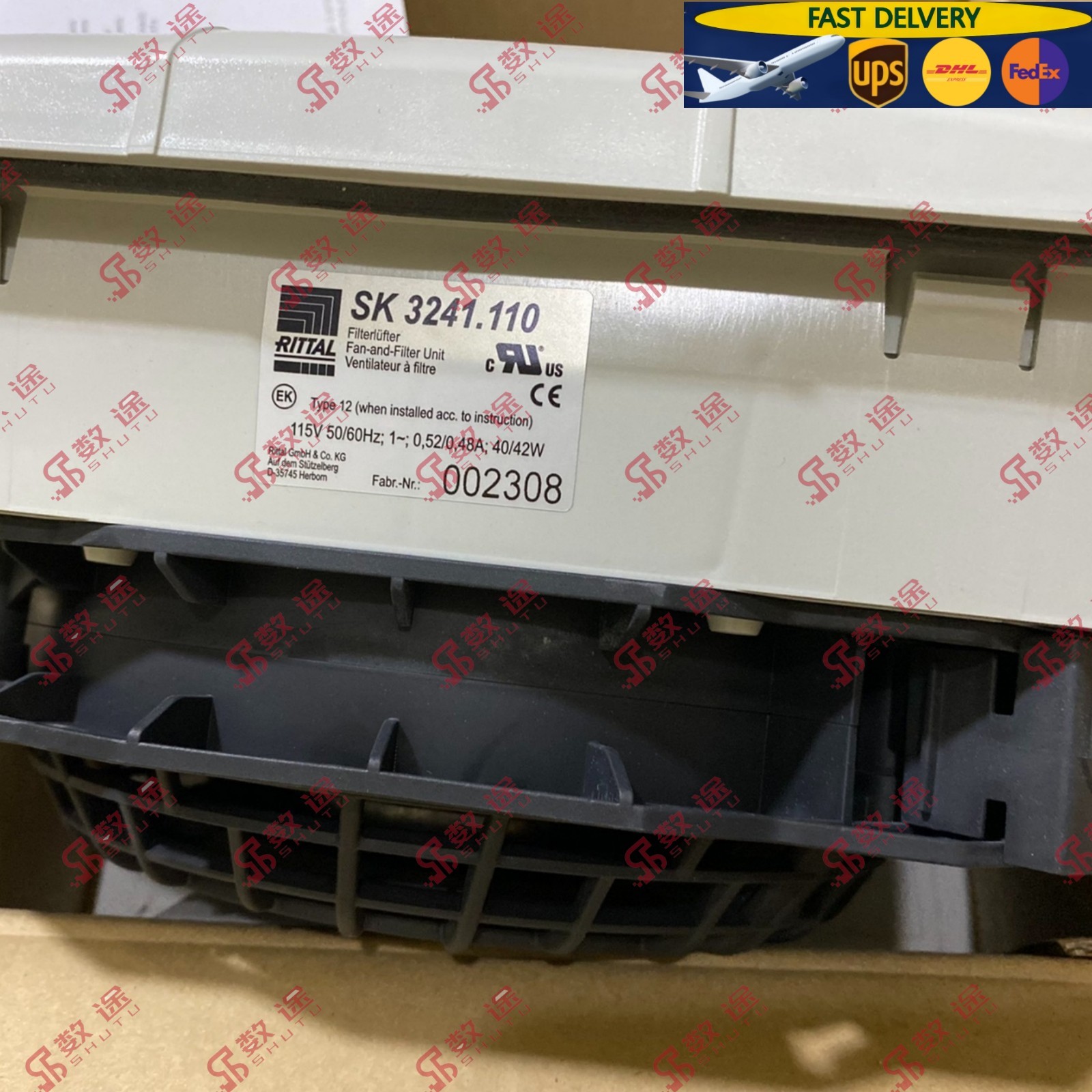 Rittal SK3241.110 SK 3241110（115V）Cooling fan#1pcs new by UPS