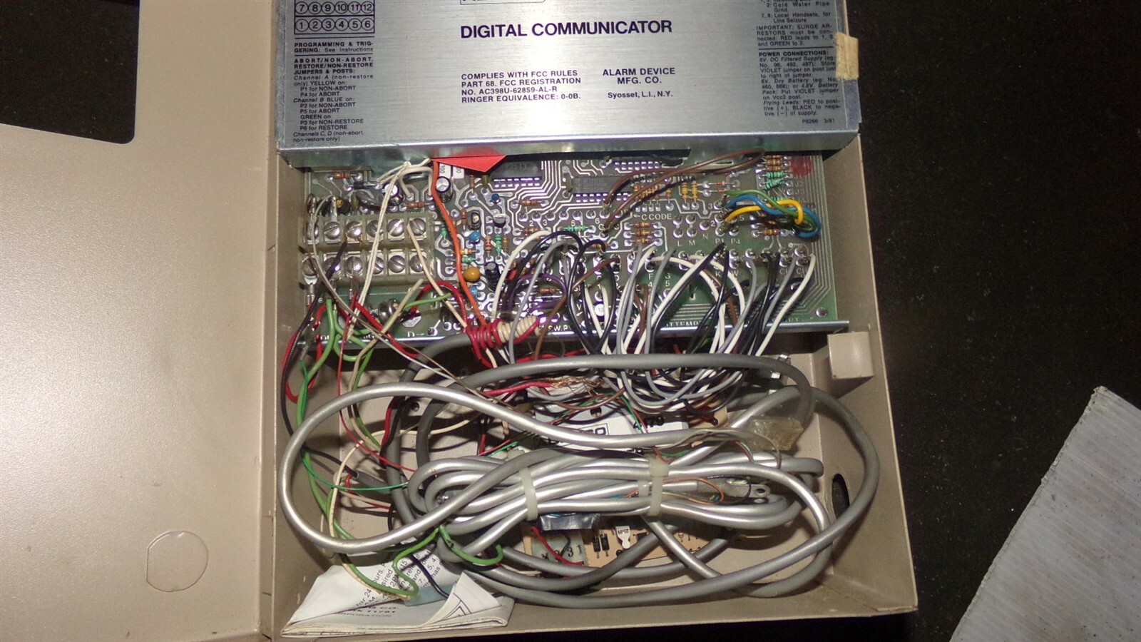 Ademco 669 Digital Communicator Alarm Control panel *FREE SHIPPING*