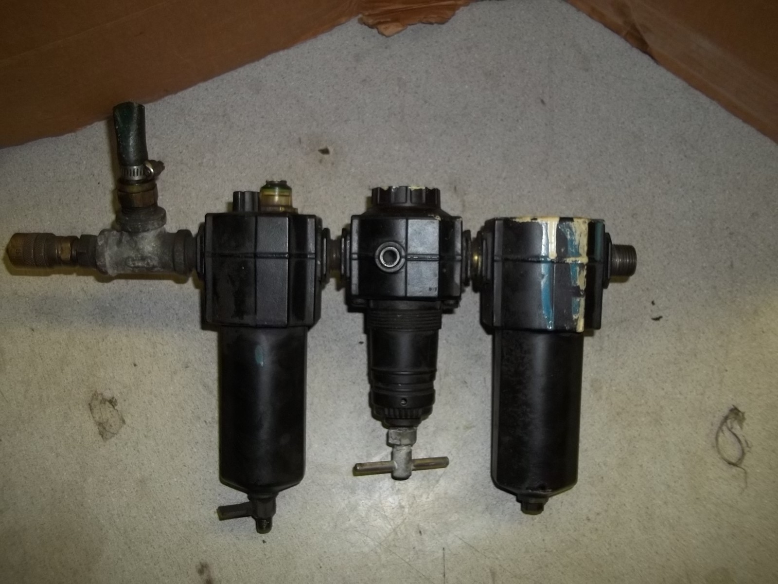 Norgren Assembly w/ F74G-UAN-AD1 HR74G-4AT-RMG L74C-4AP-QDN *FREE SHIPPING*