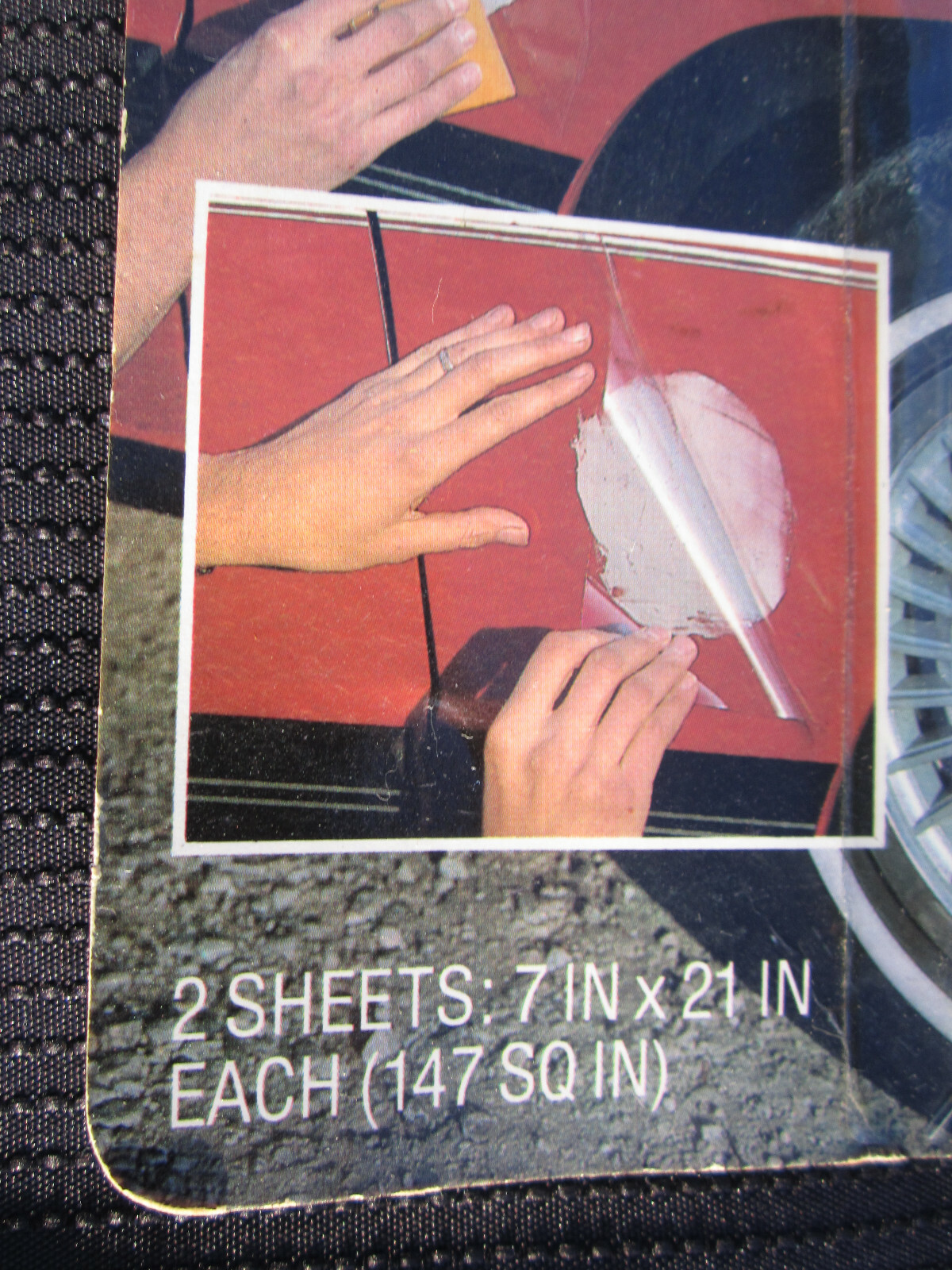New bondo BODY REPAIR FILM 2 Sheets: 7″ x 21″ for smooth body repairs No. 939