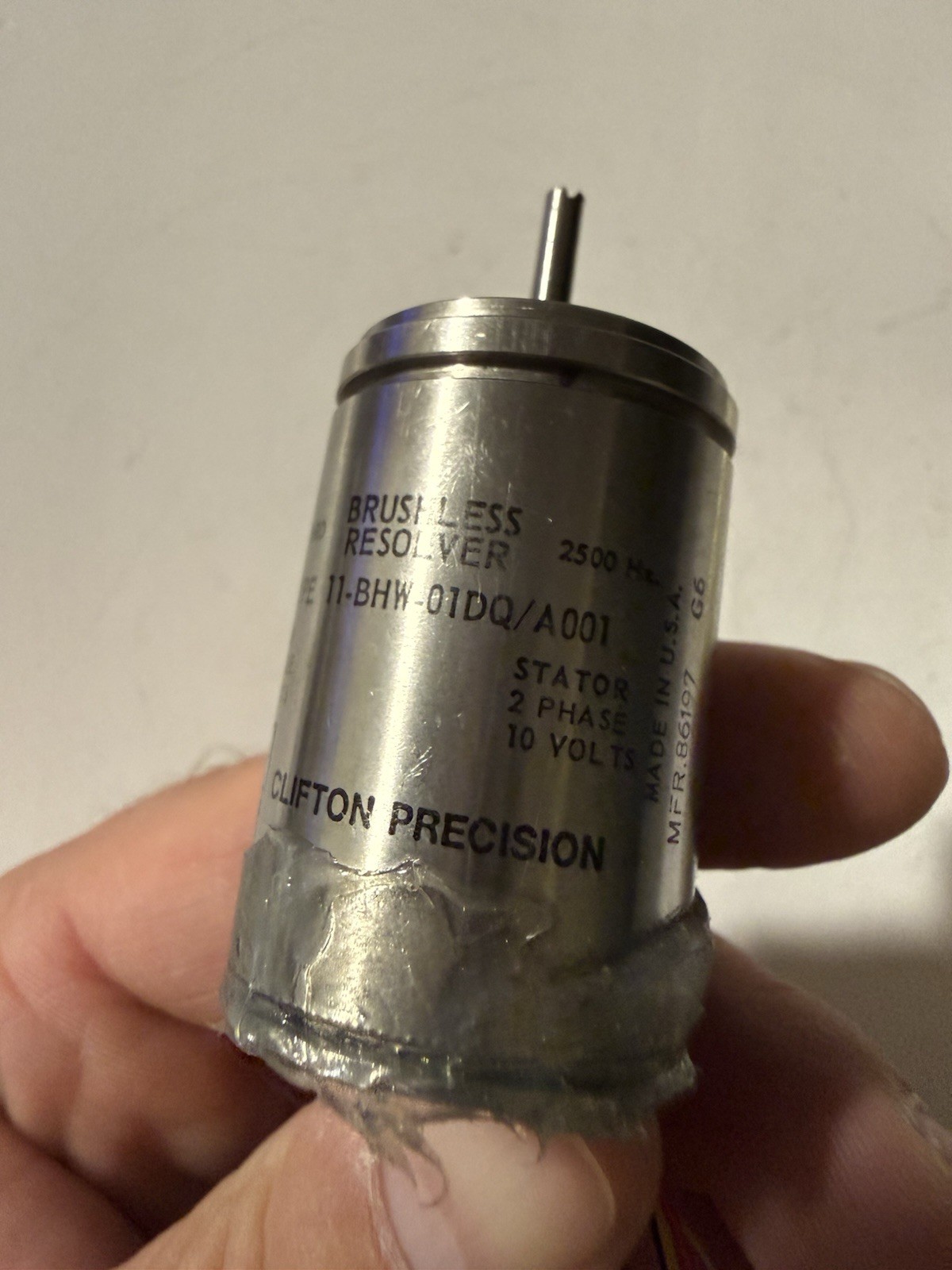 Clifton Brushless Resolver, 11-BHW-01DQ/A001