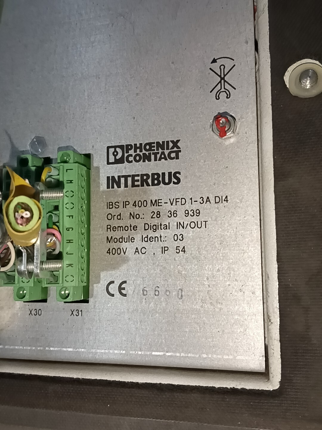 1P TRABTECH 2836939 IBS IP 400 ME-VFD Accept counteroffer