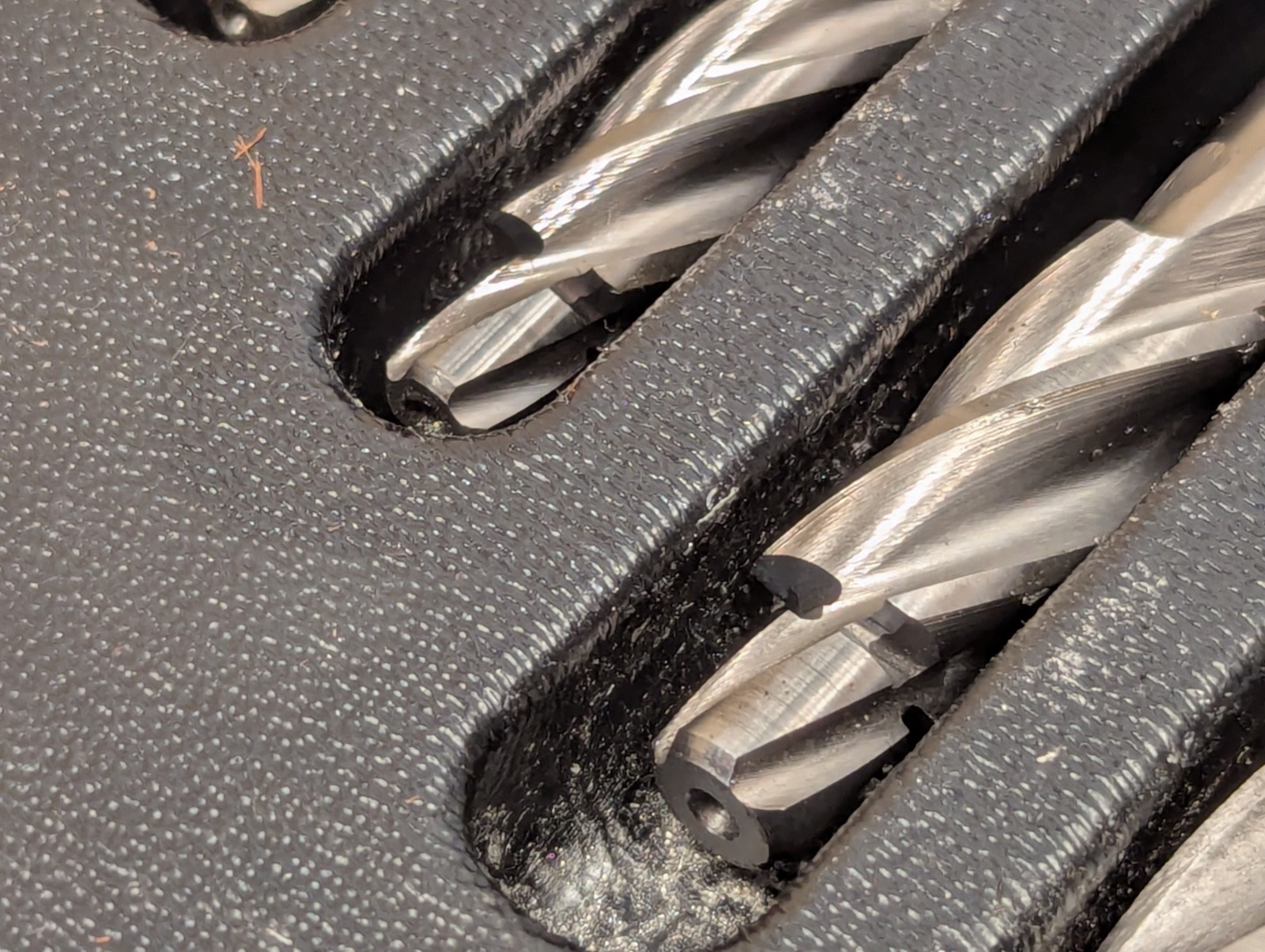 APT Alvord-Polk Series 500-S-10 Counterbore Set 10 Pc Complete w/ Case USA