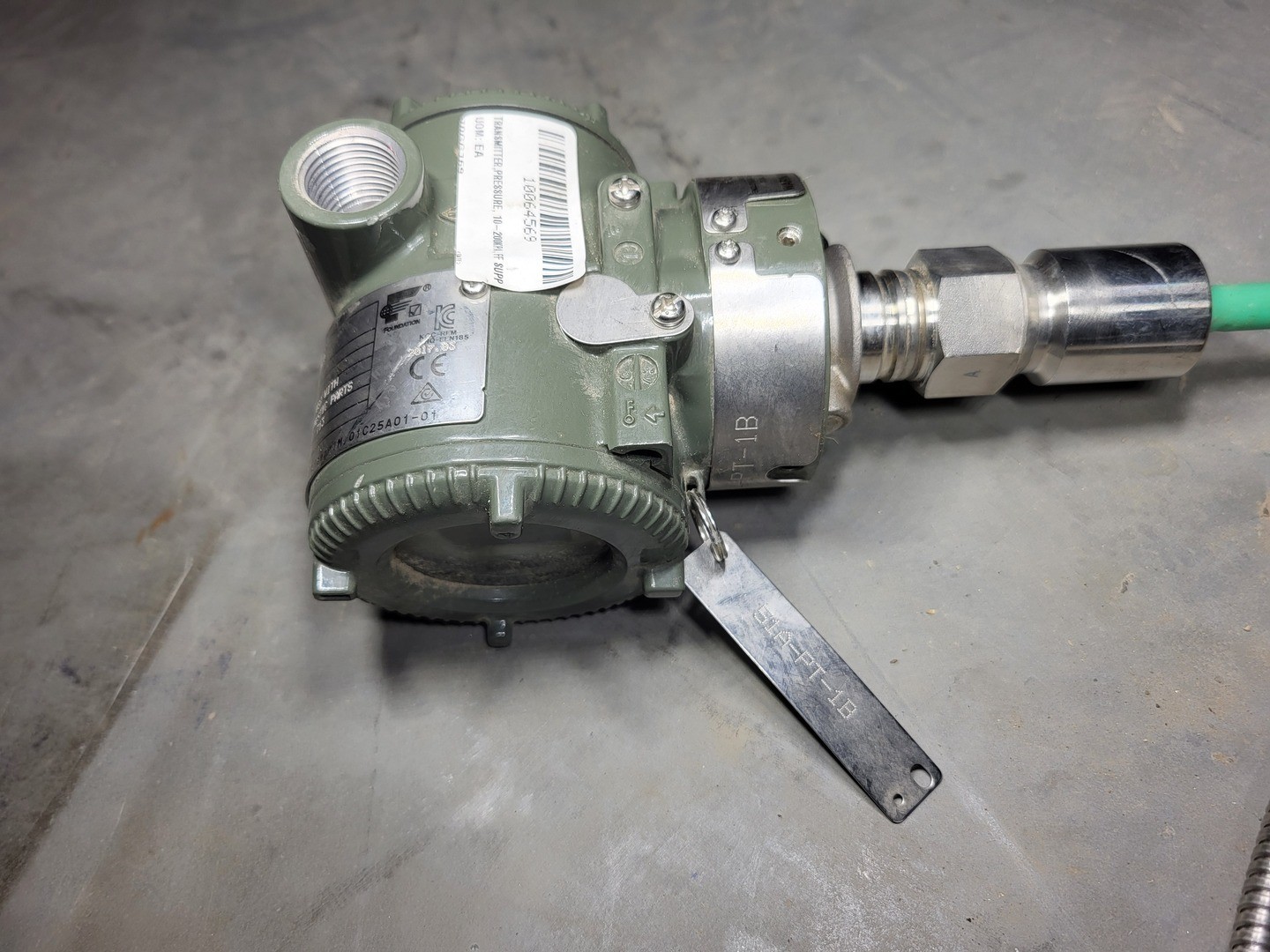 SURPLUS NEW Yokogawa EJA530E In-Line Mount Gauge Pressure Transmitter – Parts