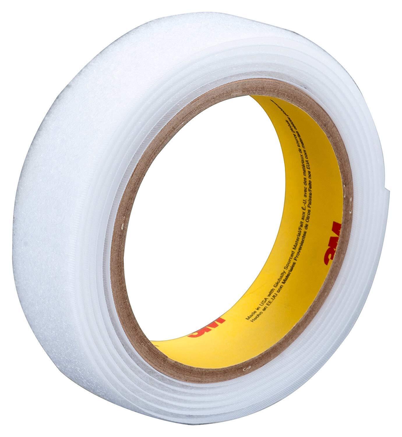 3M Hook Fastener SJ3526N White 1 in x 50 yd