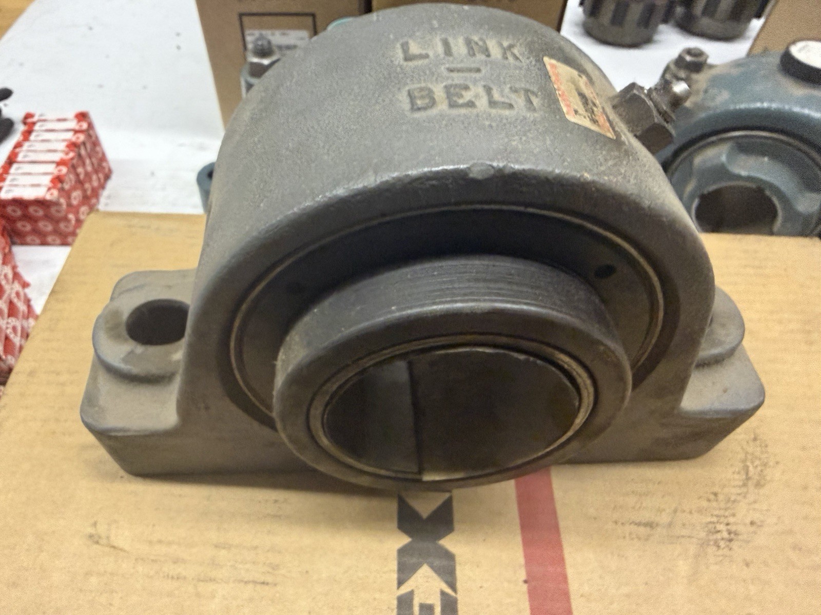 REXNORD PEB22448H, 3″ Bore, Spherical Roller Bearing, Expansion Cast Iron 2-Bolt