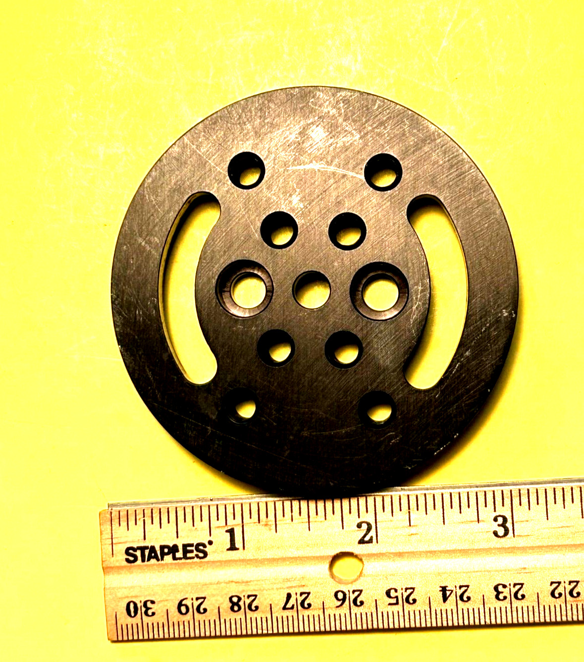 NRC Newport 3″ diameter rotary adapter model 30 baseplate
