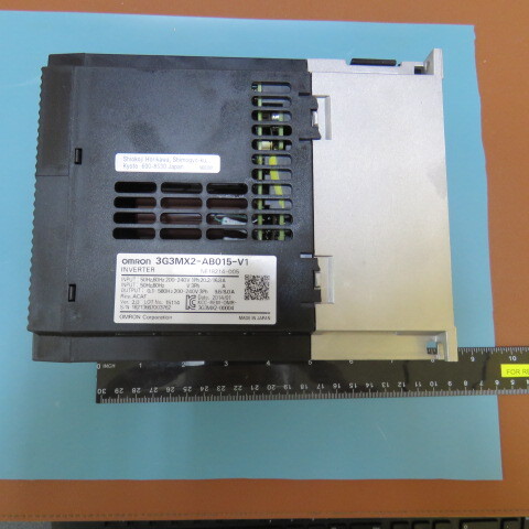 OMRON CORP 3G3MX2-AB015-V1 Qty of 1 per Lot Ac Drive Motor, 1, 1.5Kw, 1 Khz, Co