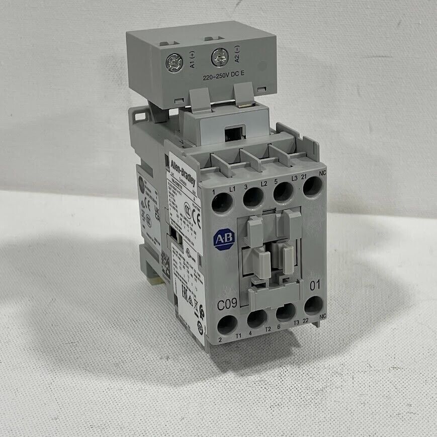 Allen Bradley 100-C09EA01 Contactor 220-250VDC Electronic Coil 100-C09E*01