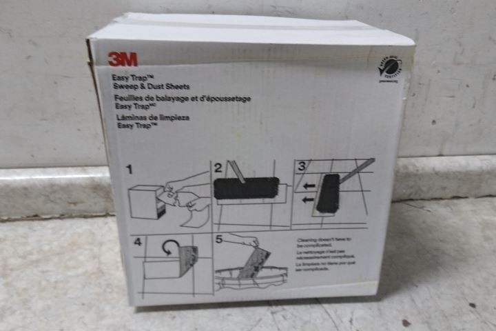 3M 55654W 125 Ft Roll Length 6 x 8 In Sheet Size 250 Sheets Dust Cloth