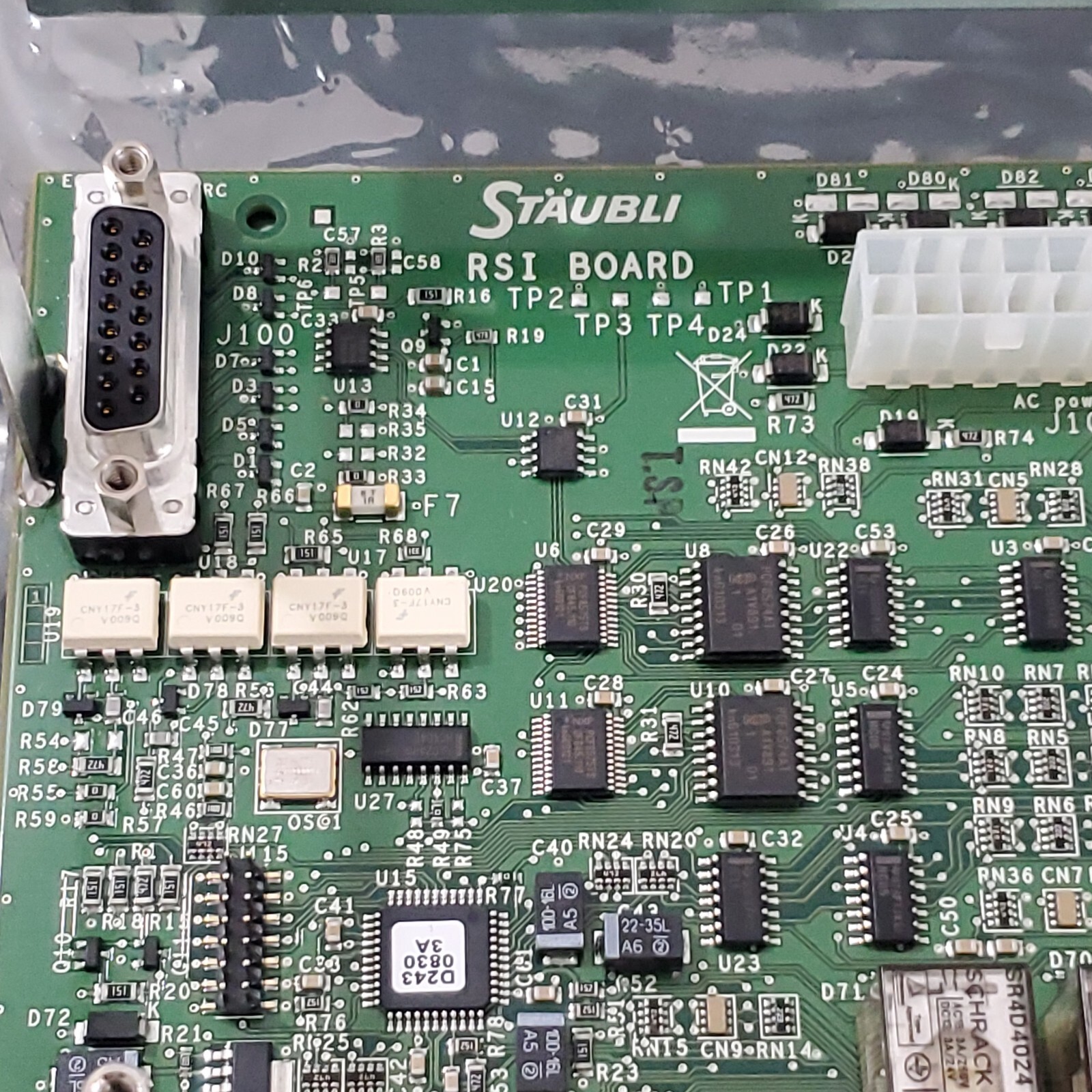 *PREOWNED IN FACTORY BOX* Staubli D24312860 RSI2 PC Board Assy + Warranty!