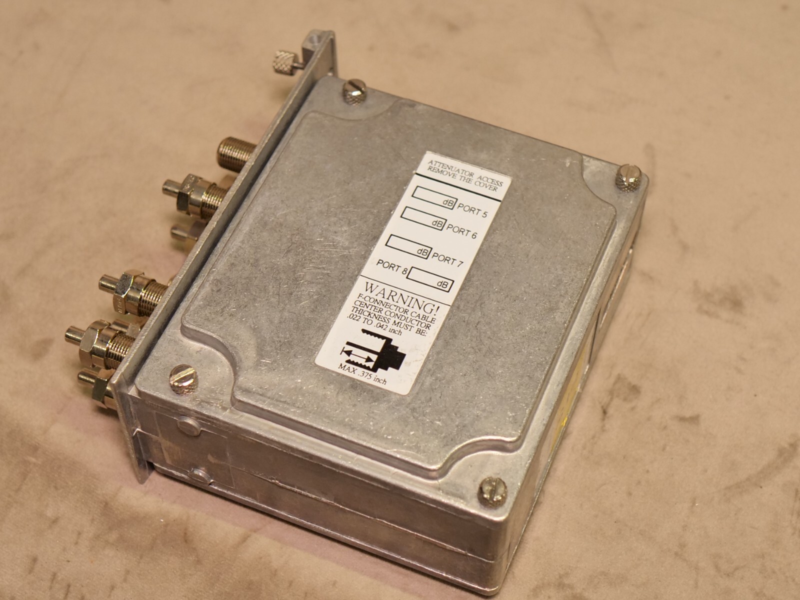 Scientific Atlanta or Cisco 9908 8-Way Splitter FWD or REV 50-1000MHz