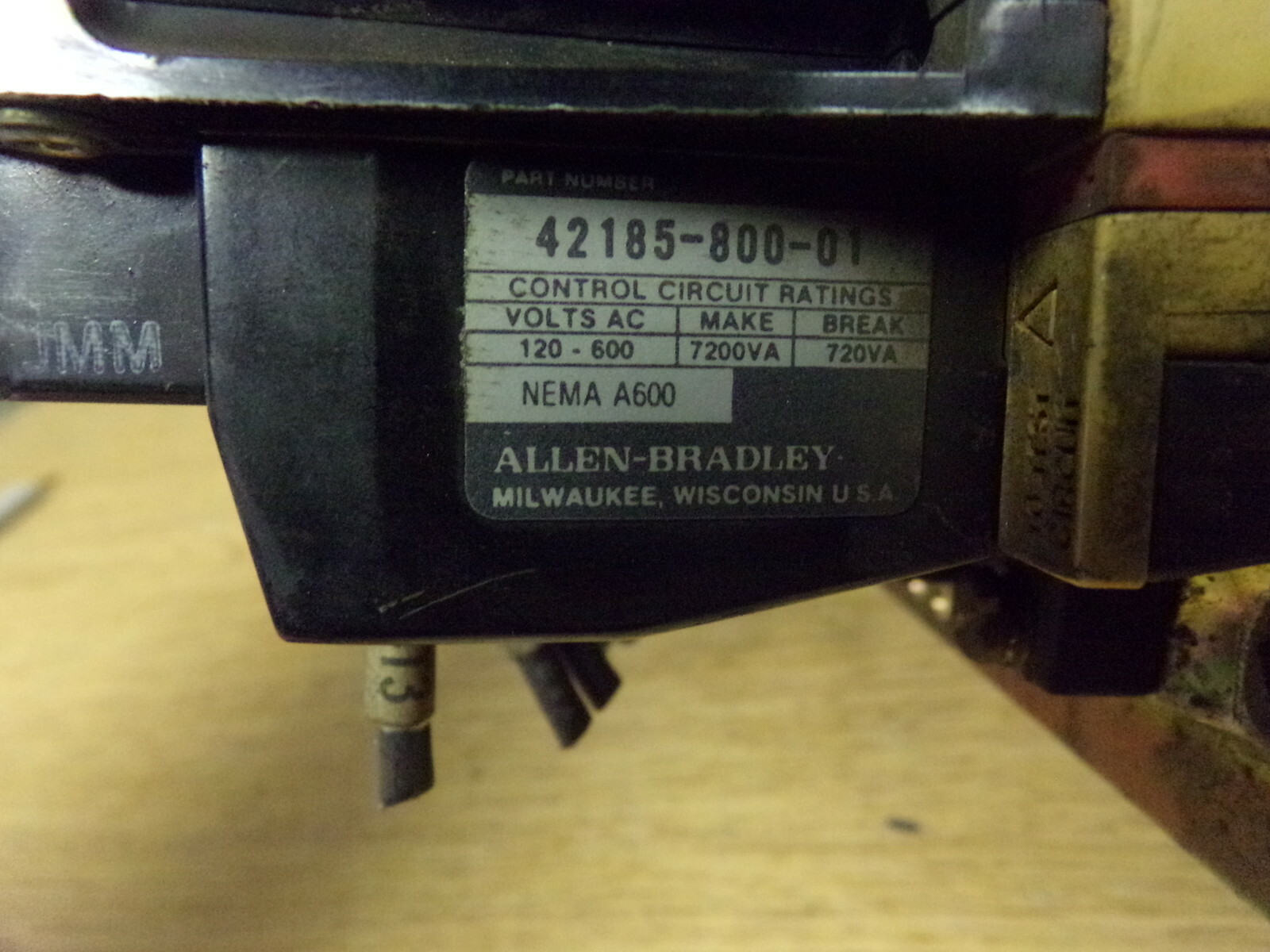 Allen Bradley 505 AOD 509-BOD 599-K04 42185-800-01 Starter Assembly