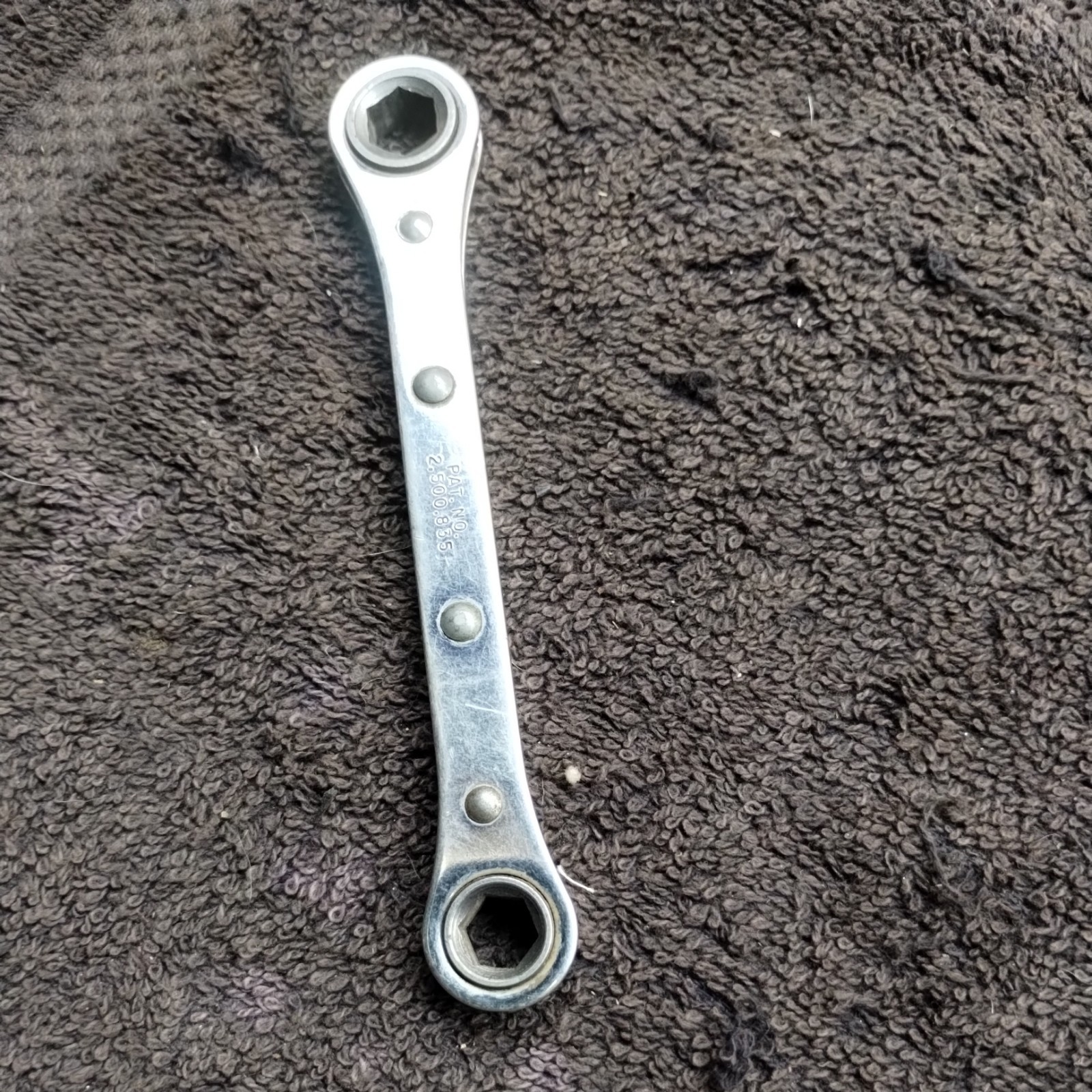 MAC RBM-0910 9MM X 10MM 6-Point Box Flat Ratcheting Wrench
