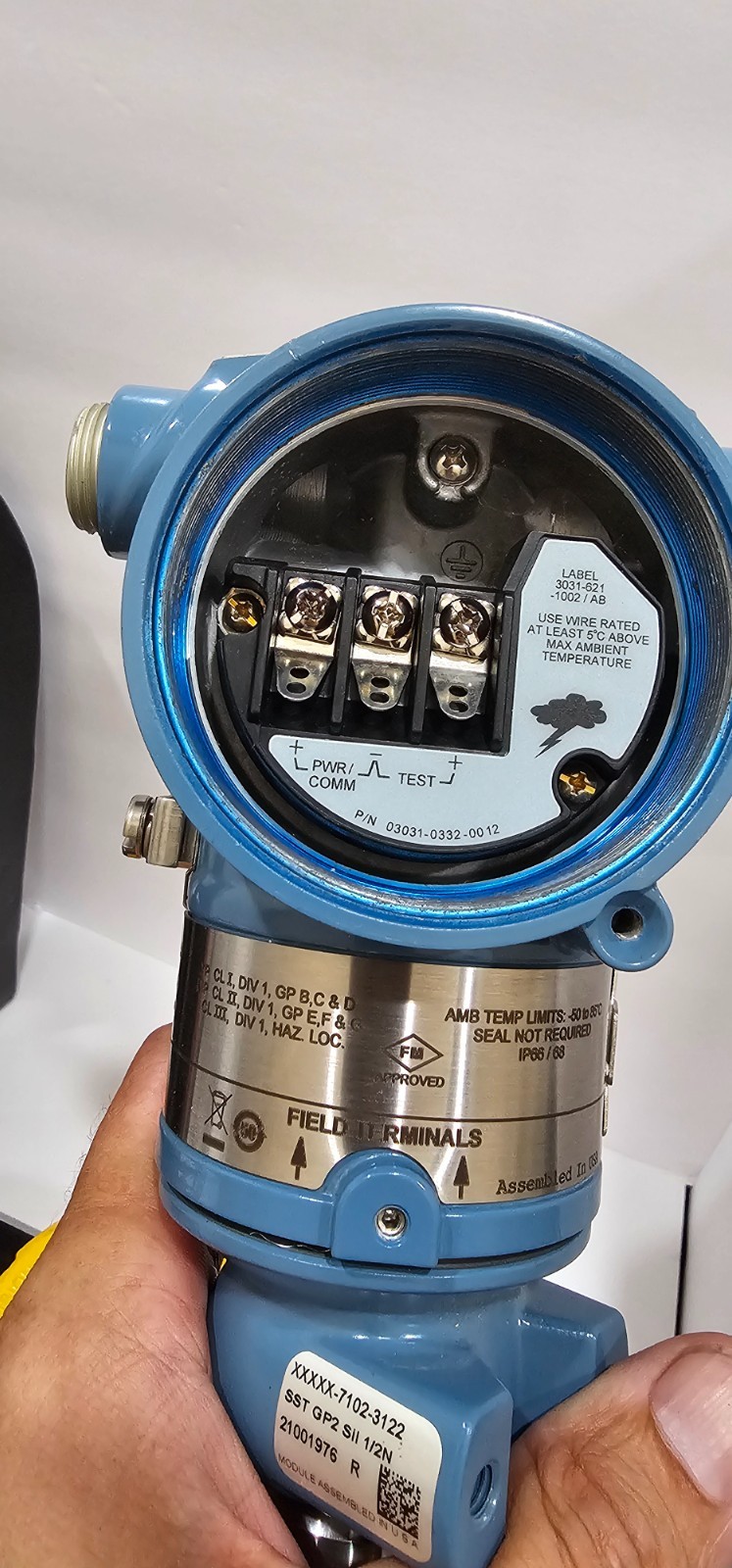 ROSEMOUNT 3051TG2A2B21AE5M5S5T1 PRESS TRANS 3051