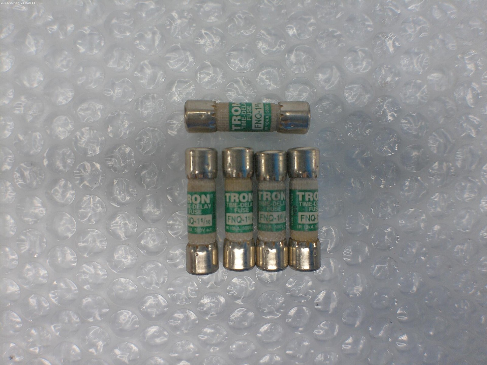 TRON FNQ-1-6/10 FUSE LOT OF 5 NSNP