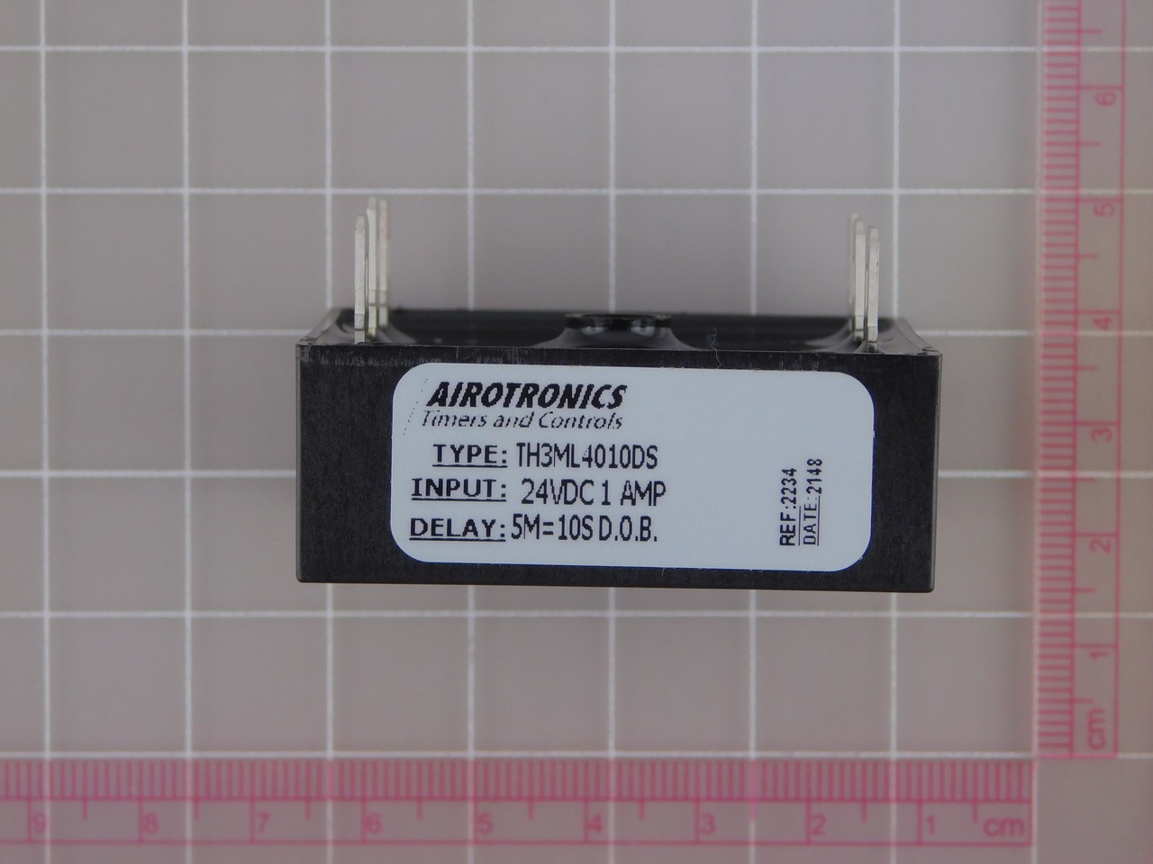 Lot of 6 AIROTRONICS TIMERS CONTROLS TH3ML4010DS TH3ML TIMERS-CUBE SOLID STATE