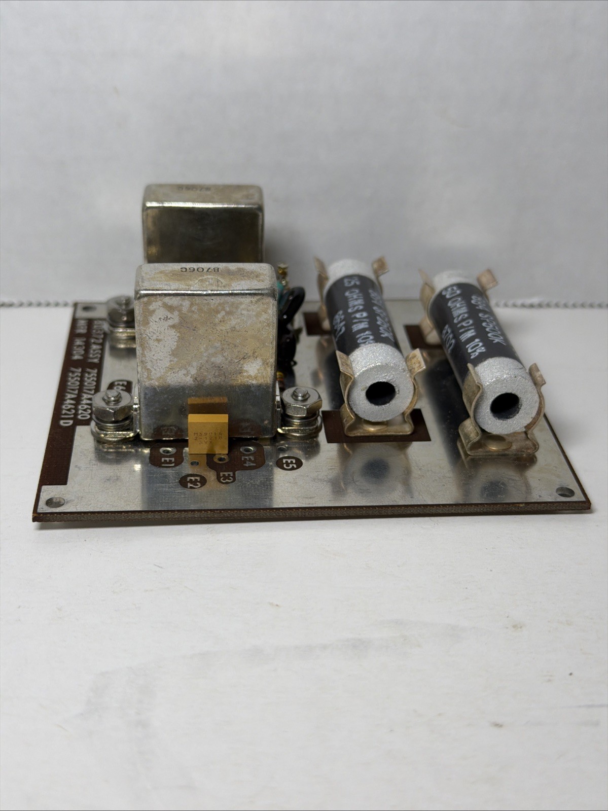 Radio System Circuit Board 80372 ASSY 755017A4620 w/ 2 HI-G RELAYS Mil Surplus!