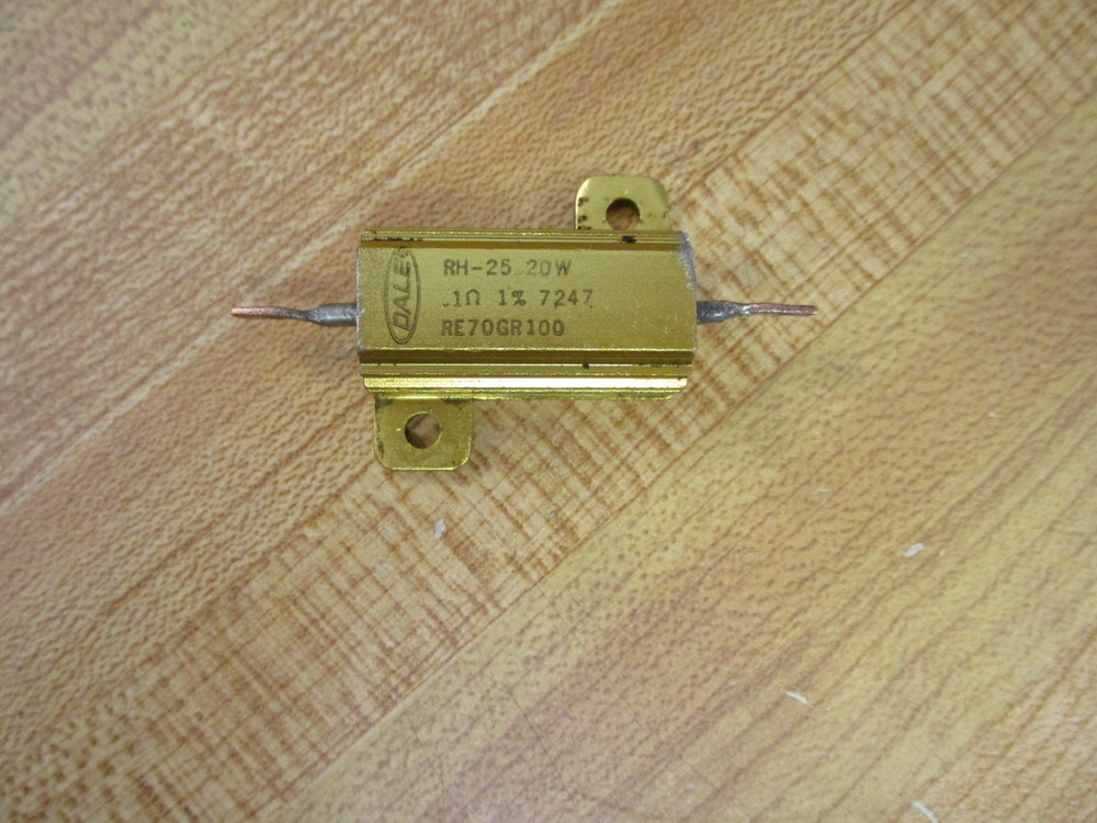 Dale RH-25 Vishay Wirewound Resistor RH25 20W 0.1Ω 1%