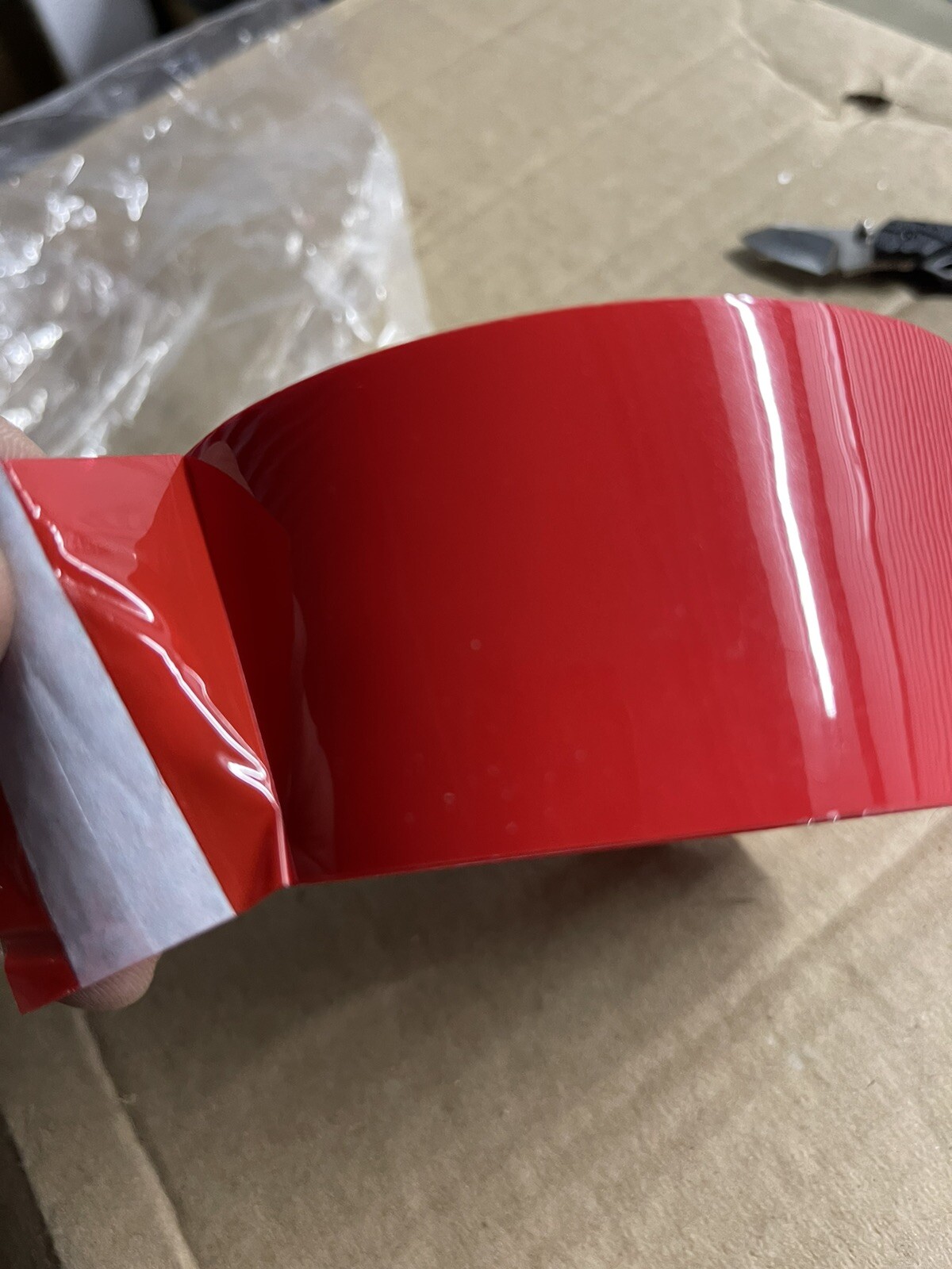 Falcon Tape Red, 2 in x 100 yd, 1.9 mil, 36 rolls per case