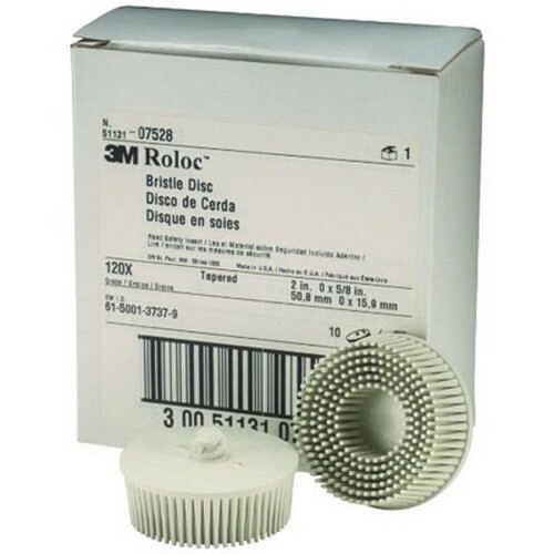 3M 07528 2″ White Bristle Disc Coarse