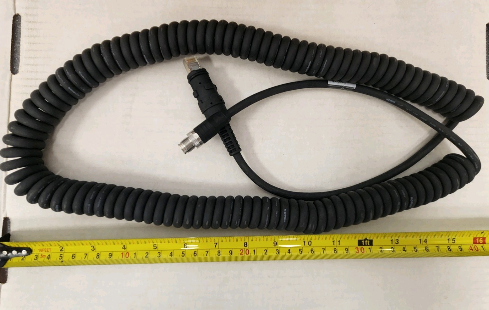 COGNEX NEW in packaging, Ethernet Cable, 5M, Coiled, for DataMan 8700 Reader