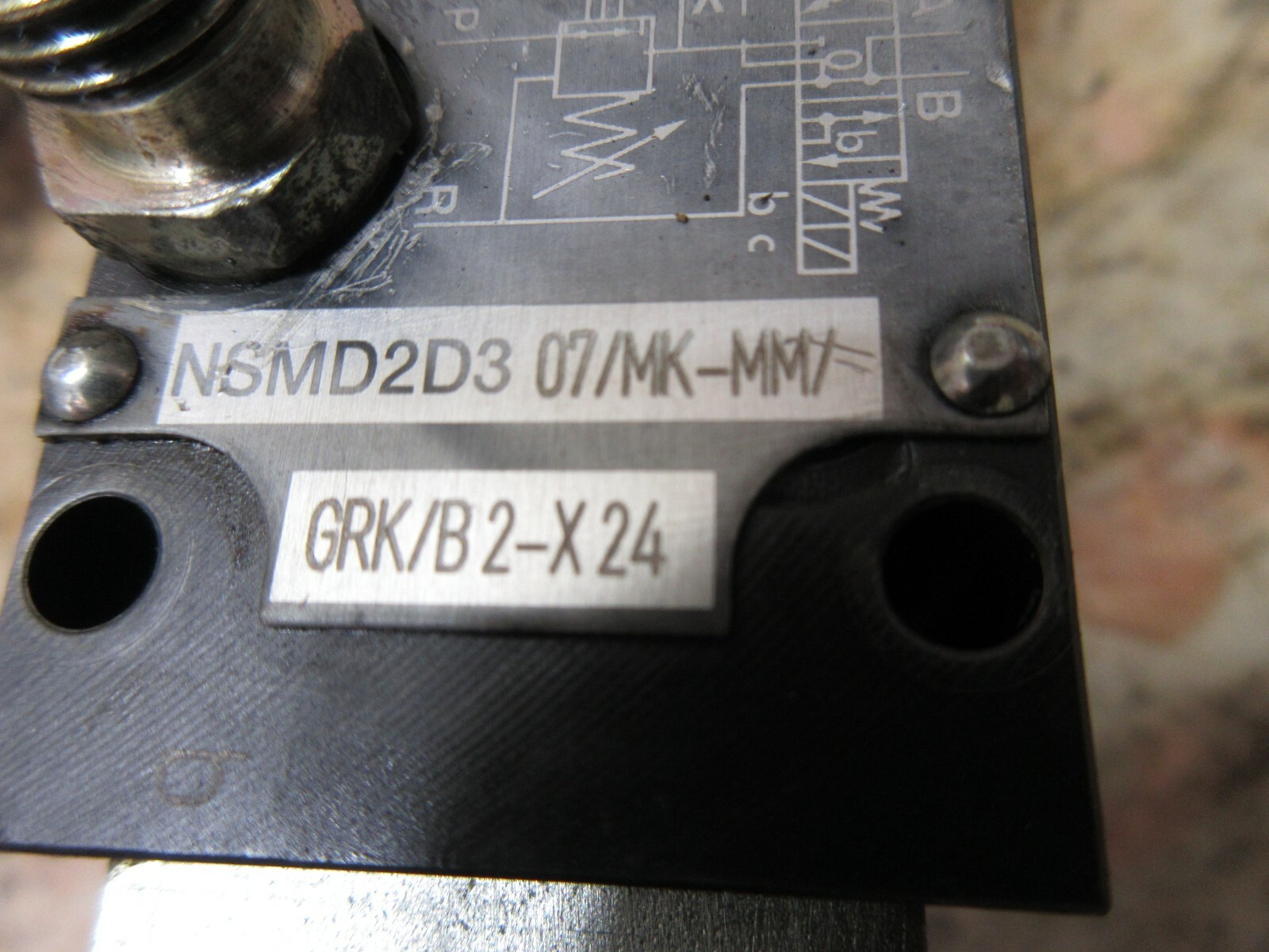 HAWE VALVE DMG 42 CNC LATHE NSMD2D3 07/MK-MM/ GRK/82-X24